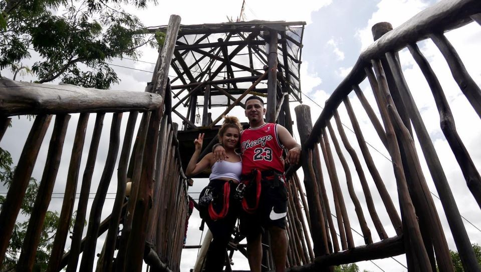 The Original Cozumel Zipline Adventure - Thrilling Towers and Platforms