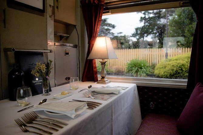 The Q Train - First Class Private Dining For 2 - The Sum Up