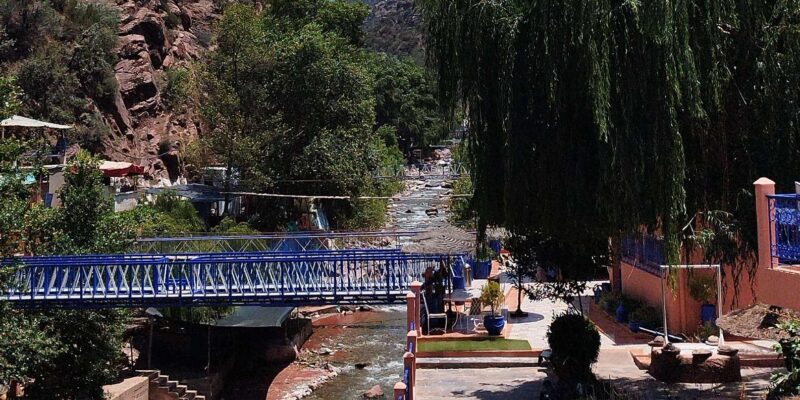 The Three Valley Massif With the Waterfalls and Berber Villages - Ourika Waterfalls and Berber Home