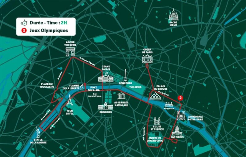 The Tout Paris Private Rickshaw Bike Tour With Audio Guide - Riding Along the Seine River