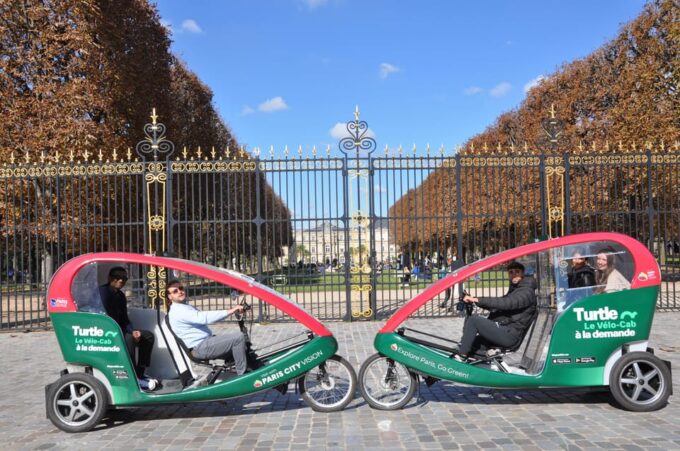 The Tout Paris Private Rickshaw Bike Tour With Audio Guide - Customer Feedback