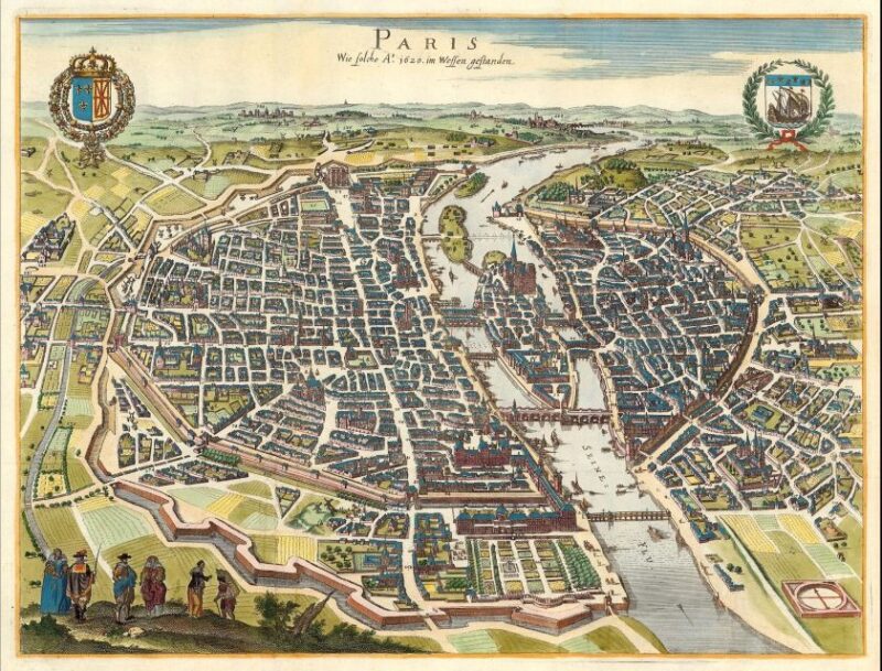 The Vibrant City Center. Le Marais. - Tranquil Parks and the First Kings Square