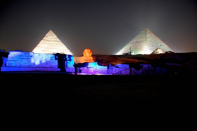 The World Famous Pyramids Sound and Light Show in Giza - Experience the Magic
