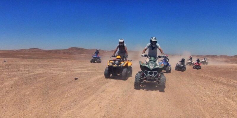 Thrilling Adventure: 2 Hours of Quad Biking in Agafay Desert - Navigating the Rugged Terrain