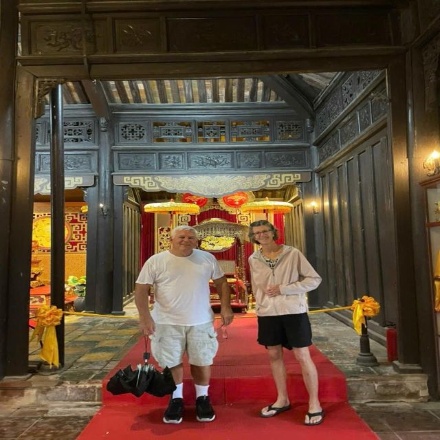Tien Sa Port to Imperial City Hue & Sightseeing Private Tour - Exclusions