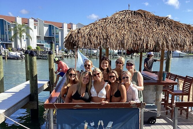 Tiki Boat Cruise to Johns Pass, Madeira Beach. St Pete Beach - Meeting Point and Logistics