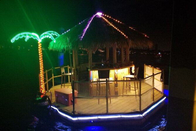 Tiki Boat - Downtown Tampa - The Only Authentic Floating Tiki Bar - Scenic Views Along the Cruise
