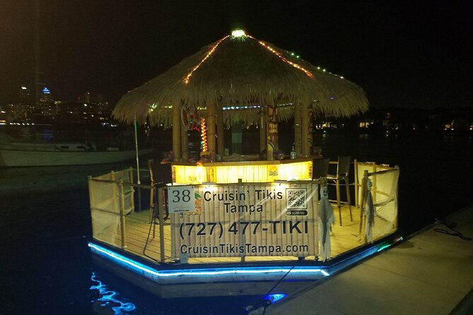 Tiki Boat - Downtown Tampa - The Only Authentic Floating Tiki Bar - Meeting Location and Departure