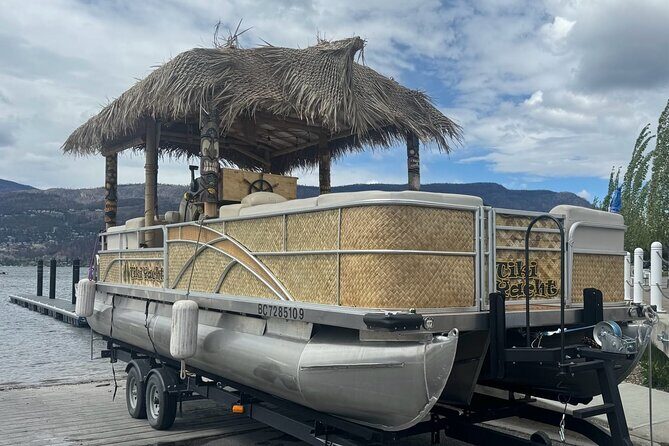 Tiki Party Yacht Pontoon Rental - Introduction: A Fun and Relaxed Way to Enjoy Okanagan Lake