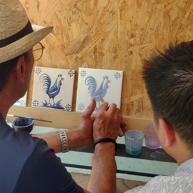 Tile Painting Workshop in the Algarve - Highlights