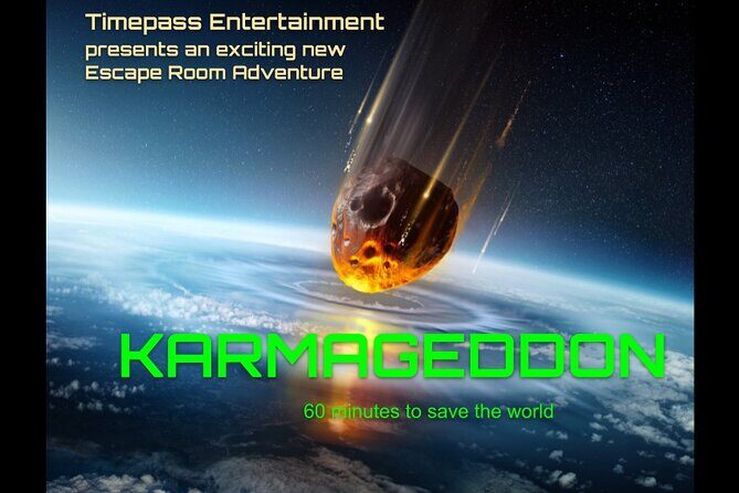 Timepass Auburn Escape Room Adventures Book Karmageddon Now - Key Points