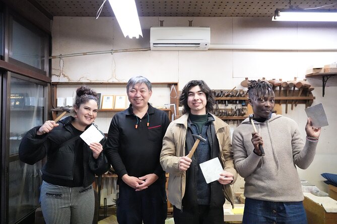 Tin Plate Making Experience in Toyama - Skills and Techniques Learned