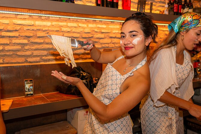 Tipsy Tiramisu & Pasta Cooking Master Class - Sample Menu