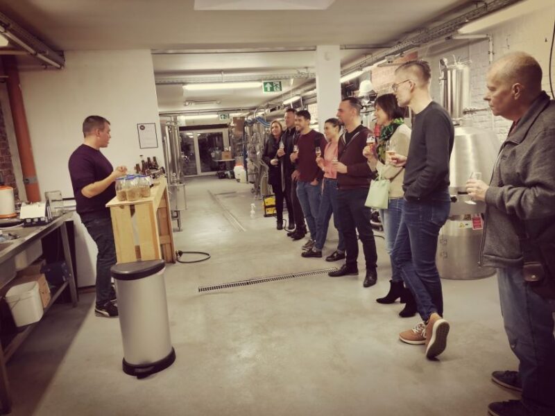 Tipsy Tribe Brewstillery Tour & Brussels Craft Beer Tasting - Good To Know