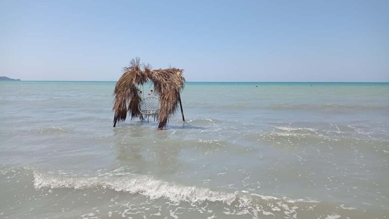 Tirana/Durrës: Fllakë Beach Escape and Optional Horse Ride - Optional Horseback Riding: A Surreal Sunset Experience