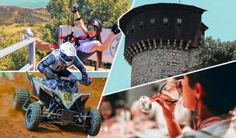 Tirana: Petrela Castle, ATV, Zipline, and Wine Tasting Tour - Introduction