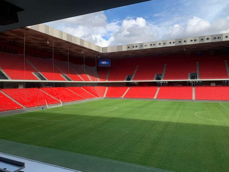 Tirana:Walking Tour with Arena Kombëtare Stadium VIP Sky Box - Key Points