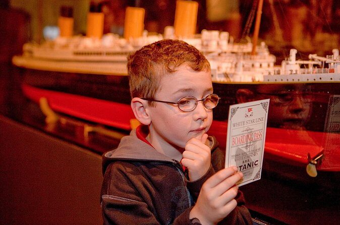 Titanic Artifact Exhibition Entry Ticket - The Sum Up