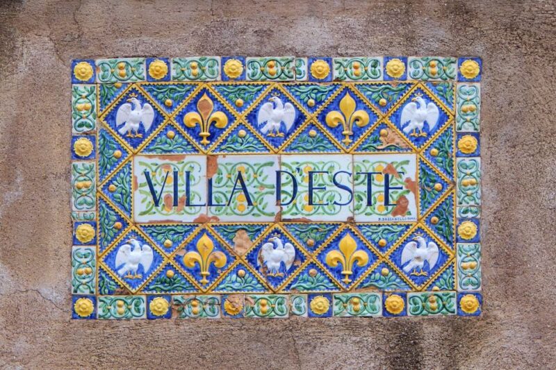 Tivoli: Villa DESTE Entry Ticket and Digital Audioguide - The Masterful Architecture and Design