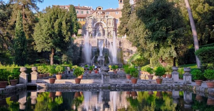 Tivoli: Villa DESTE Entry Ticket and Digital Audioguide - Discovering the Captivating Fountains and Grottoes