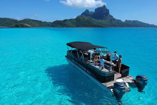 Toa Boat Bora Bora Private Lagoon Tour On Entertainer Bar Boat - Key Points