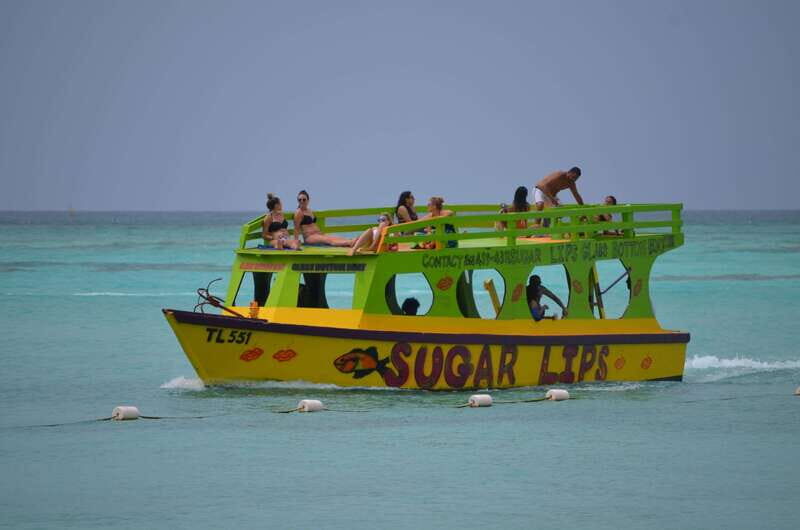 Tobago: Glass Bottom Boat & Highlights Tour - Key Points