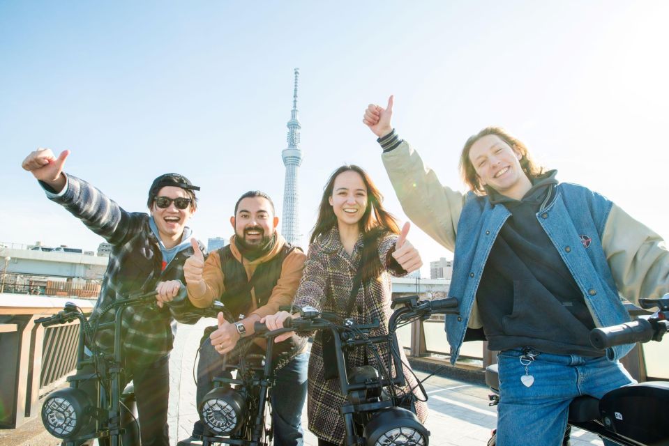 Tokyo: 3-hour Guided E-Bike Tour of the Citys Hidden Gems - Rental E-Bikes and Included Gear