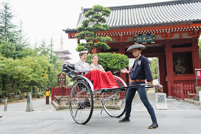 Tokyo 6 Hr Private Guided Tour & Rickshaw Experience - Admission Fees