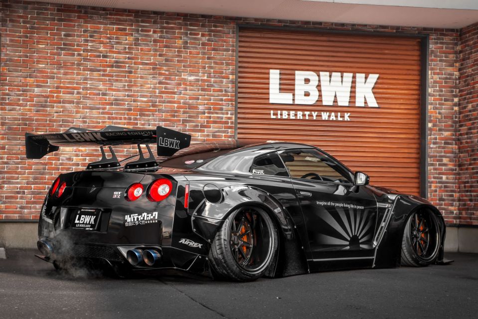 Tokyo: Be a Member of the GT-R Car Club for the R35 Liberty Walk Model - Rainbow Bridge Crossing