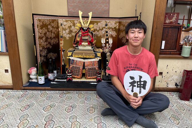 Tokyo Calligraphy Experience Japanese Treats With Green Tea - Japanese Snacks and Green Tea