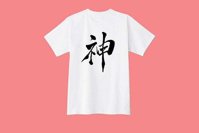 Tokyo: Calligraphy Workshop & Original T-Shirt Creation - Booking and Cancellation Policy