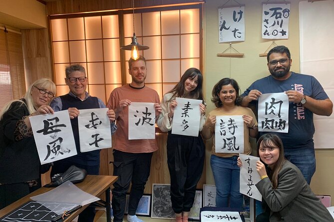 Tokyo: Calligraphy Workshop & Original T-Shirt Creation - Traveler Reviews and Ratings