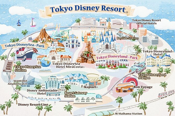 Tokyo Disneyland Entry Ticket With Tokyo Subway Ticket - Inclusions