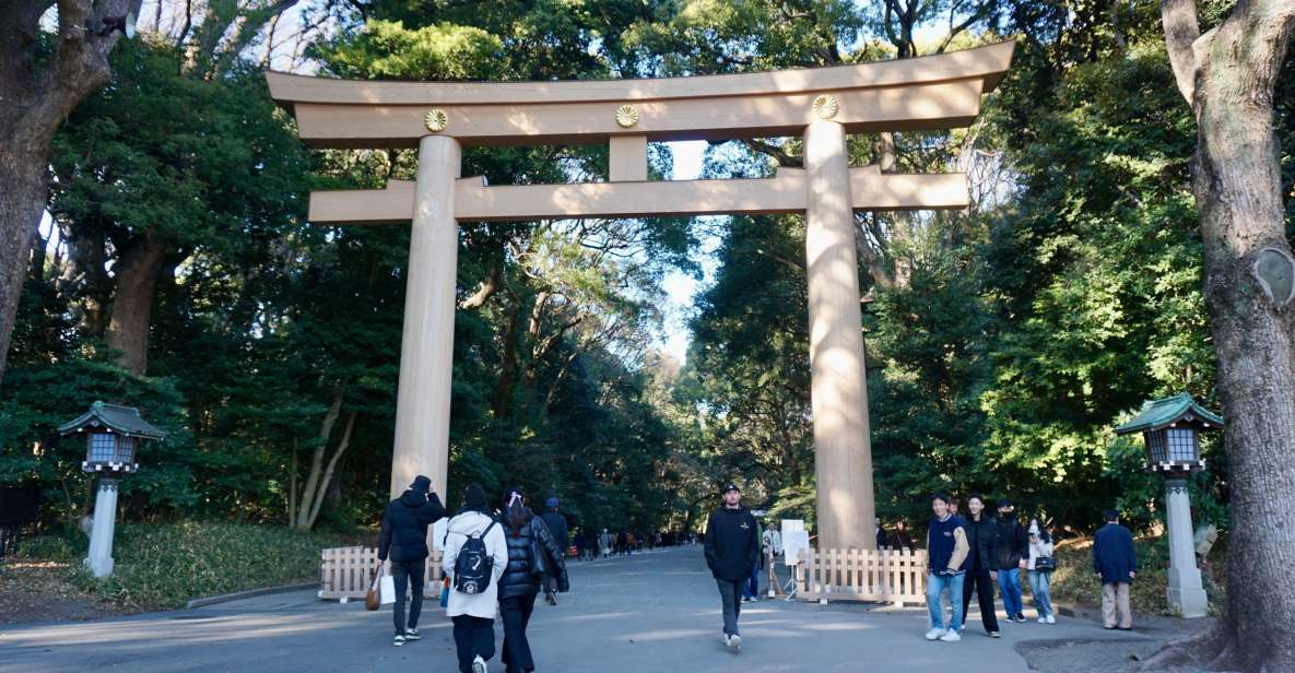Tokyo From Meiji Shrine to Shibuya Crossing & Lunch,Dessert - Highlights