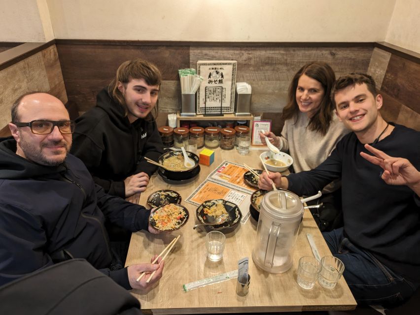 Tokyo Japanese Food Hopping Tour in Ueno Ameyoko at Night - Inclusions and Meeting Point