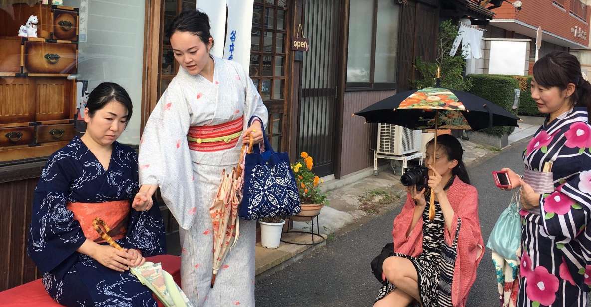 Tokyo: Kimono Dressing, Walking, and Photography Session - Key Points