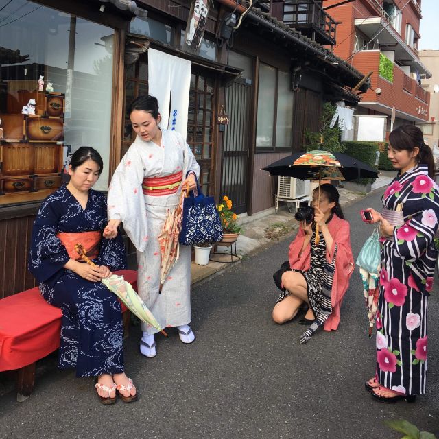 Tokyo: Kimono Dressing, Walking, and Photography Session - Guided Kimono Wearing Instructions