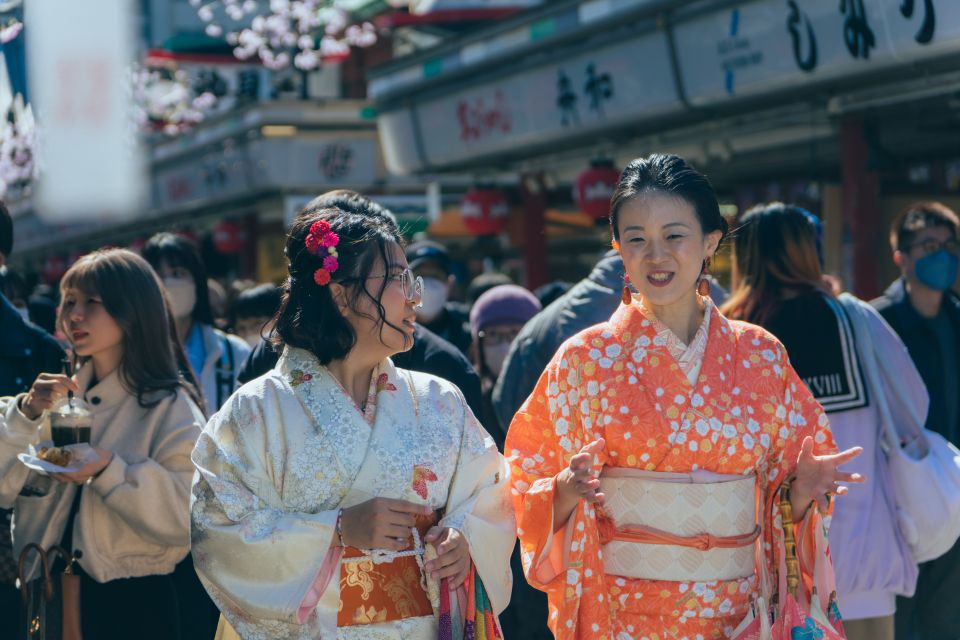Tokyo: Kimono Dressing, Walking, and Photography Session - Tea Ceremony Experience