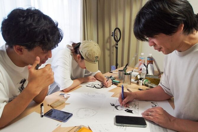 Tokyo Manga Drawing Lesson Guided by Pro - No Skills Required - Suitable for All Skill Levels