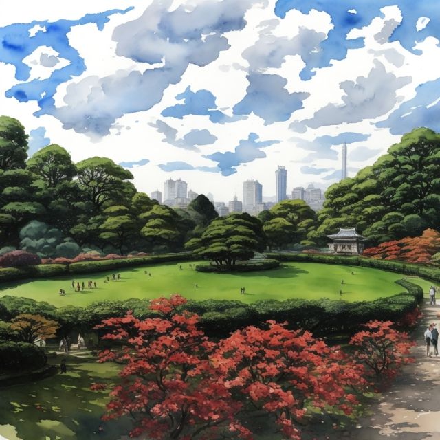 Tokyo: Shinjuku Gyoen National Garden Audio Guide App - Key Points