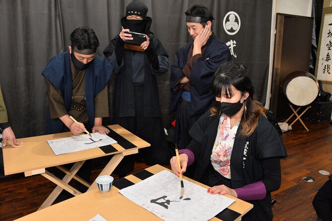 Tokyo: Shodo (Calligraphy) as Shinobi Samurai Culture, 90-min - Exploring the Roots of Shinobi and Samurai Culture