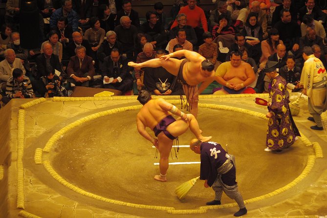 Tokyo Sumo Wrestling Tournament Experience - Ryogoku Kokugikan Stadium
