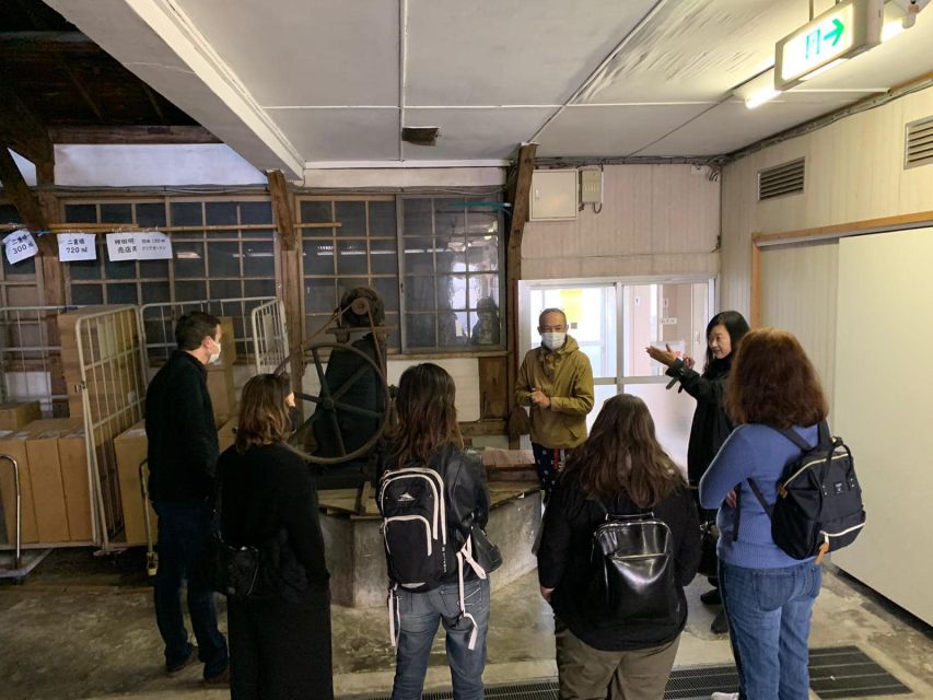 Tokyo: Toshimaya Sake Brewery Tour With Sake Tasting - Discovering the Sake-Making Process