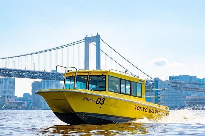 Tokyo Water Taxi Bayzone Tour - Confirmation and Cancellation Policy