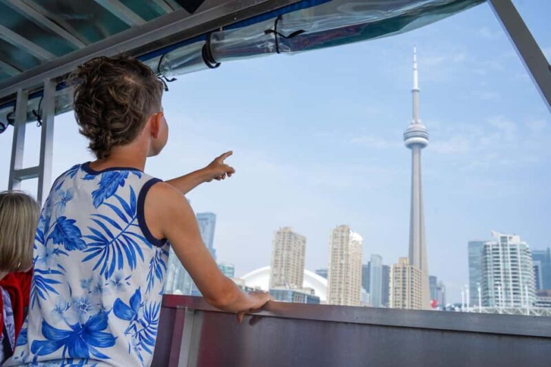 Toronto Downtown Walking Tour With Tower and Harbour Cruise - Key Points
