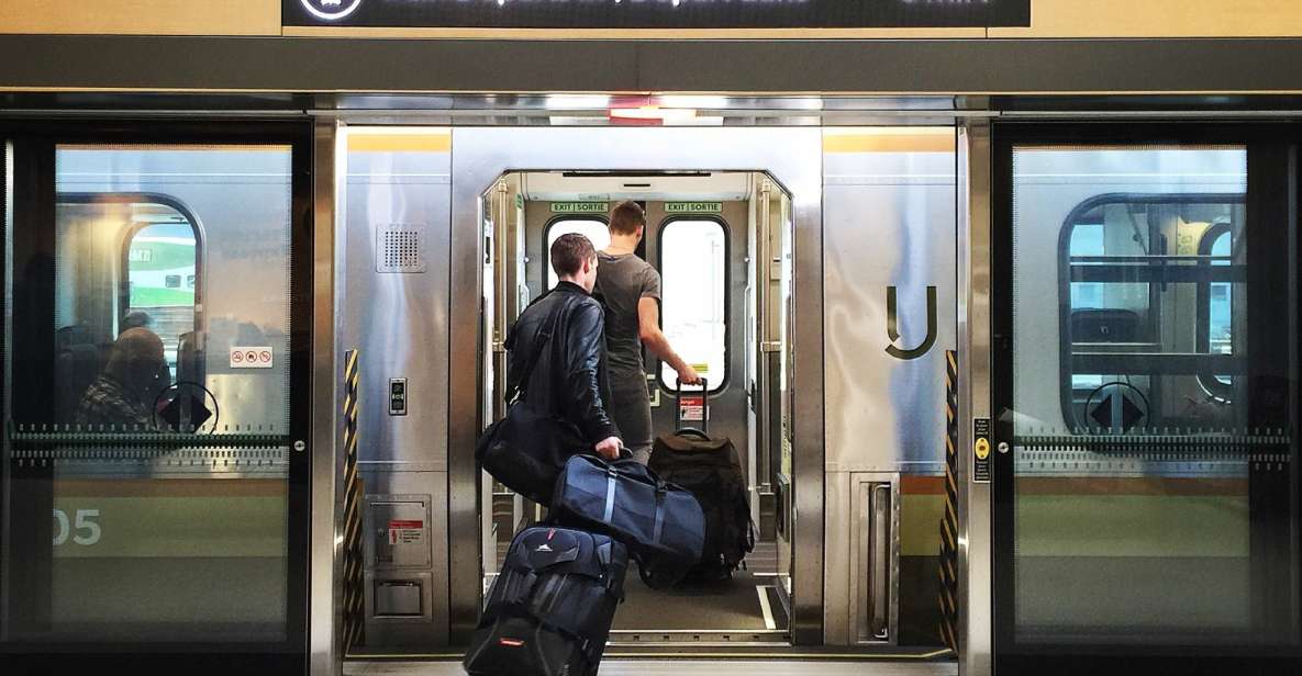 Toronto: Express Train Transfer To/From Pearson Airport - Hassle-Free Luggage Handling