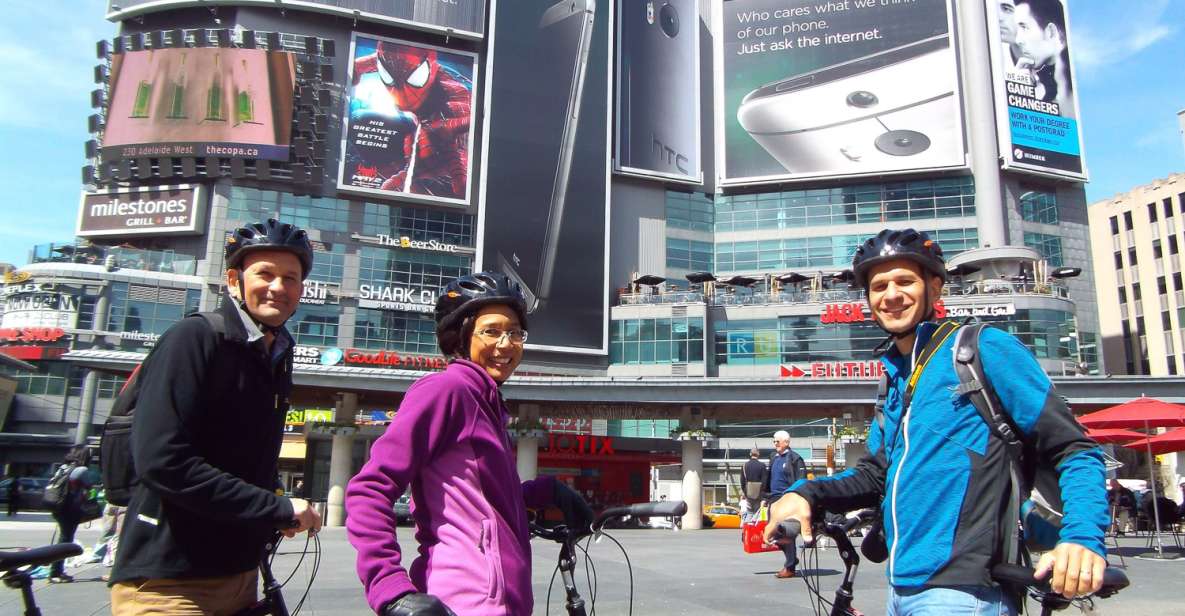 Toronto: Heart of Downtown 3.5-Hour Bike Tour - Navigating the Tour Route