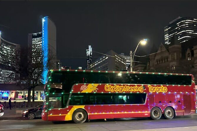 Toronto Holiday Lights Bus Tour - Transportation and Group Size
