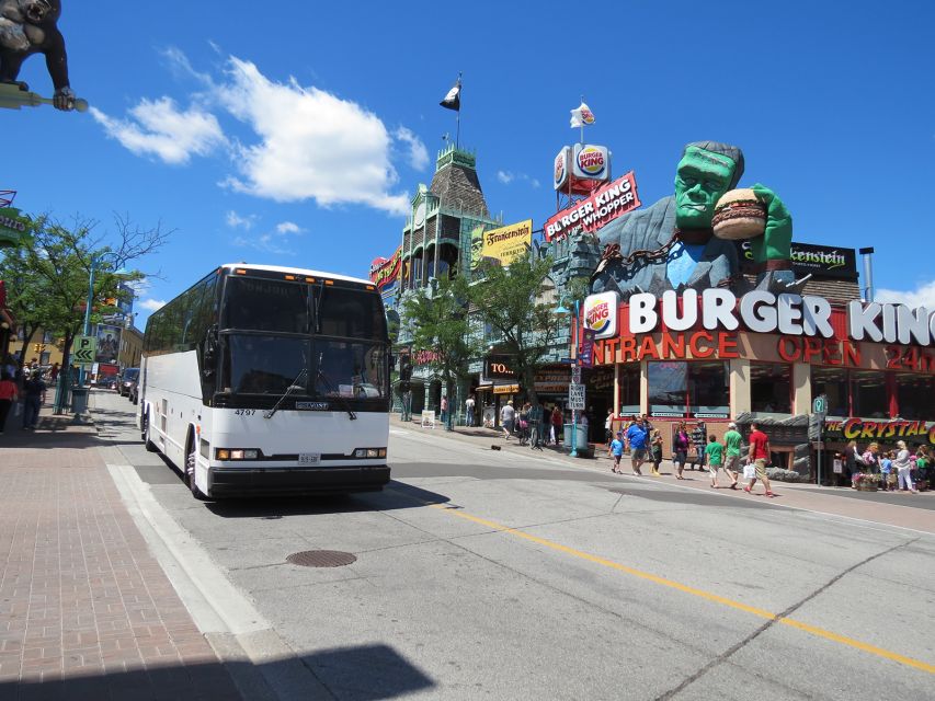 Toronto: Niagara Falls Day Trip With Wine Tasting & Transfer - Optional Cruise and Activities