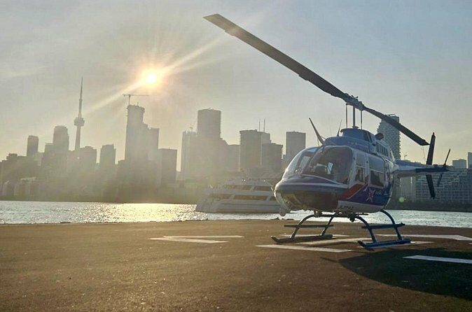 Toronto Skyline Helicopter Tour CN Tower Loop - The Sum Up